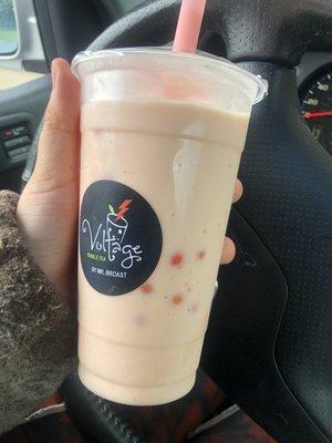 Mango Strawberry Blended