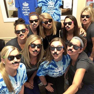 We mustache you about creating a healthy, beautiful smile for you!