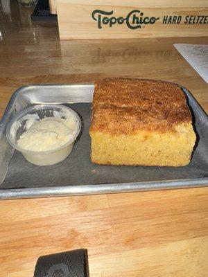 Giant cornbread.....strangely served cold