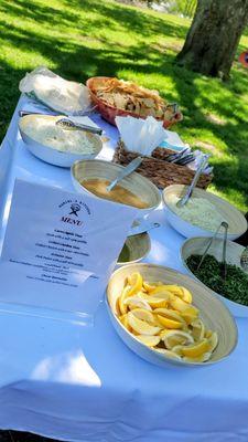 Party Catering - Toppings, Chips & Salsa