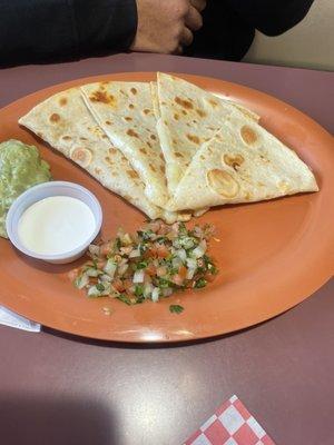 Cheese quesadilla