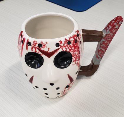 Jason's severed head makes a nice drinking vessel ($15)