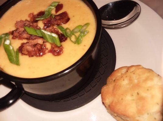 Beer cheese soup