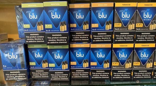 My blu E-cigarettes