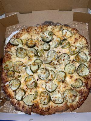 Spicy Pickle Pizza