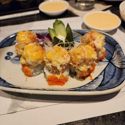 Flaming crab volcano