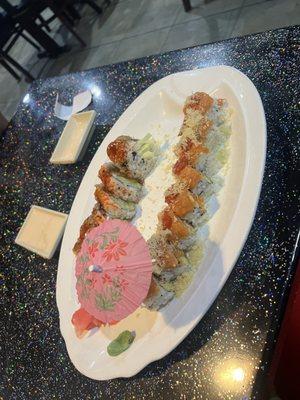 Spicy girl roll