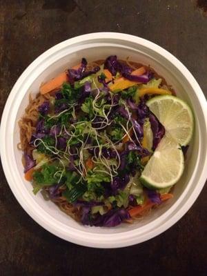 Pancit- Stirred friend Rice Noodles with veggies