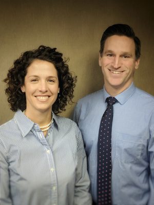 Doctor Erika Johnston, DMD, and Doctor Ryan Becker, DMD, MS.