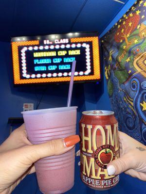 Drinks & Mario cart!