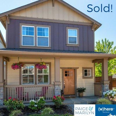 Sold! Paige & Marilyn Real Estate Team (w)here Real Estate