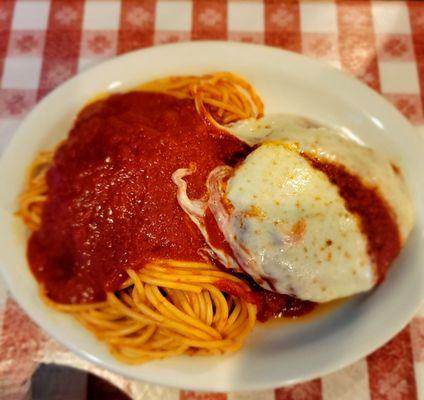 Chef's Spaghetti Parmigiana