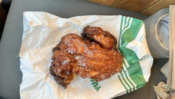 Apple fritters without apples