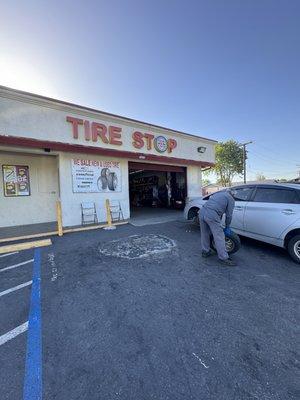 Tire Stop