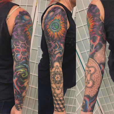 Space sleeve by Jared H.