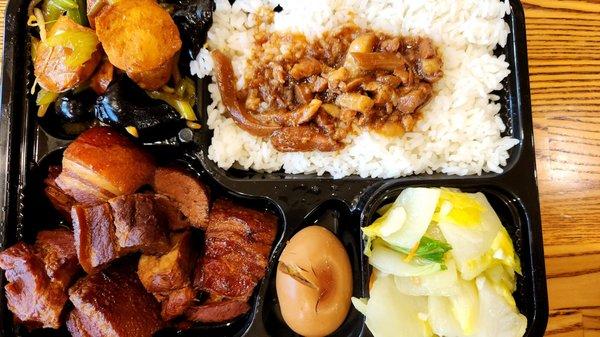 #R10, Pork Belly Bento