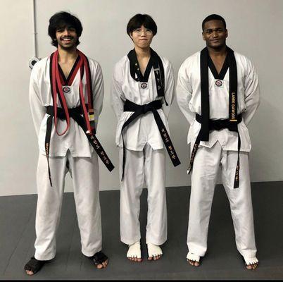 Akula Taekwondo Black Belts