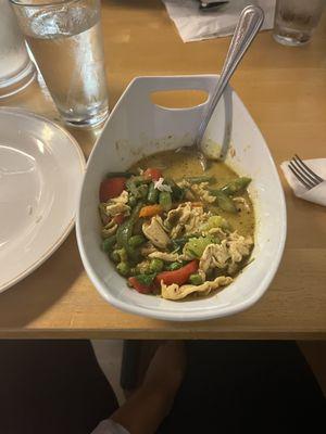 Chicken Green Curry