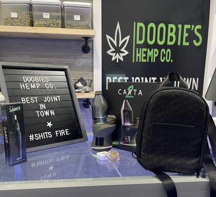 Find all the latest gear at Doobie's Hemp Co.