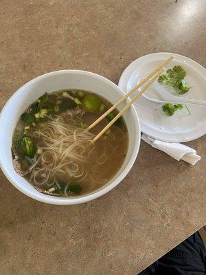 3. Brisket Noodle Soup