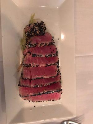 Ahi tuna appetizer