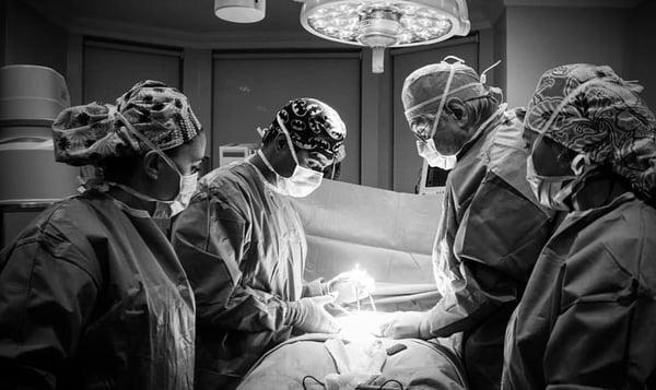 One of our surgical teams hard at work at NYC Surgical