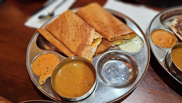 76. Onion and Hot Pepper Utthapam