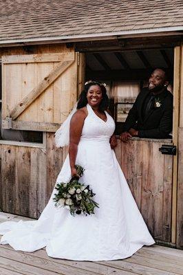 A rustic wedding venue at Bluebird Farm CT.