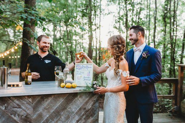 We have won Best of Weddings by The Knot 2 years in a row and are the only mobile bar in the Carolinas to win that high award,