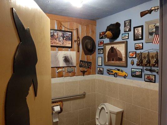 Wildest Texas restroom ever!