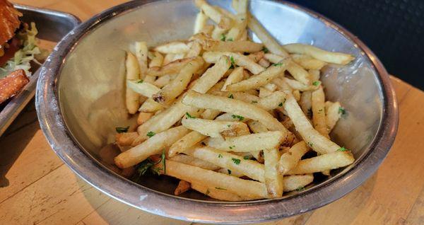 Hand-cut fries Taken 11/19/23