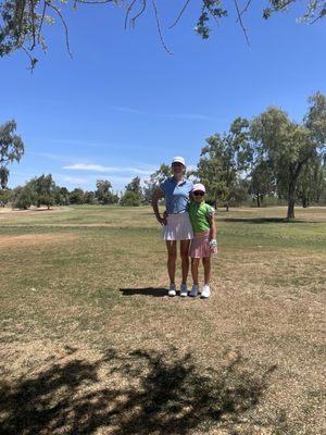 My 9 year olds first 9 at Paradise Valley!