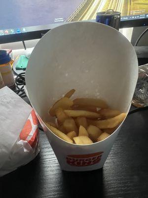 A "large" fries