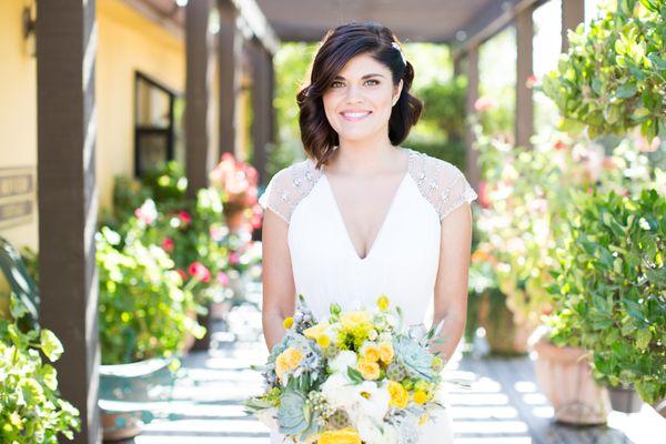 Ashton did a beautiful job on my hard to curl hair for my wedding day! Thank you so much for making me feel beautiful!