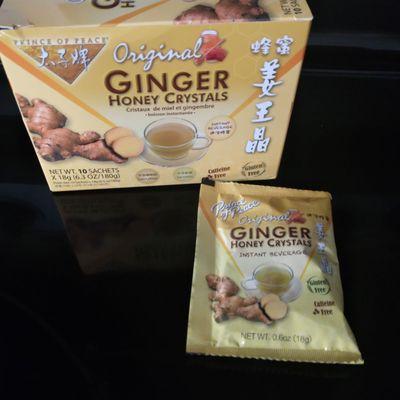 In-Store Goodies  The Vitamin Shoppe www.thevitaminshoppe.com Prince of Peace Original Ginger Honey Crystals  Instant Beverage