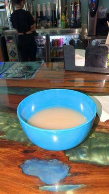 Bowl of soup. Just kidding kava baby