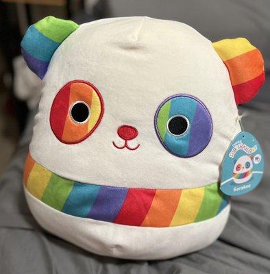 *New* 12" Sarakee Pride Rainbow Panda~ My hubby surprised me, he said it reminded him of me!