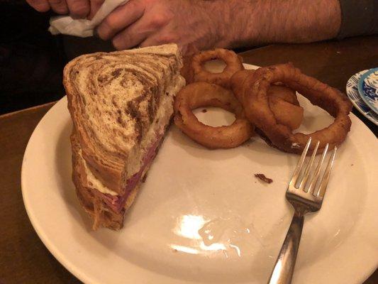 The Reuben looks delicious