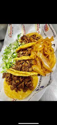 Tacos de Bistec.