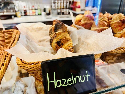 Hazelnut croissant