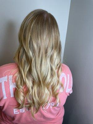 Blonde balayage