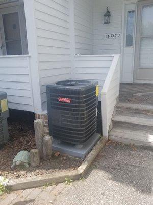 New install of a heat pump