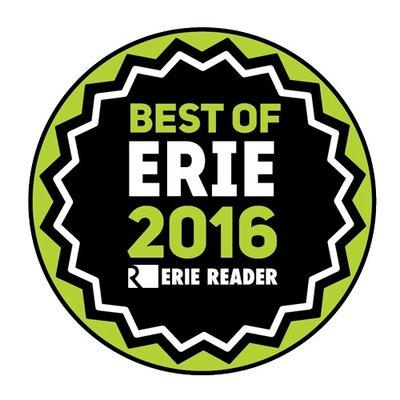 Our groomers won the Erie Reader - Best in Erie 2016!