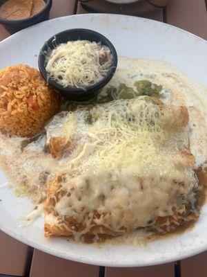 (3) enchilada dinner