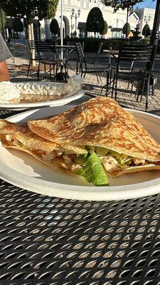 Chipotle Chicken Crepe