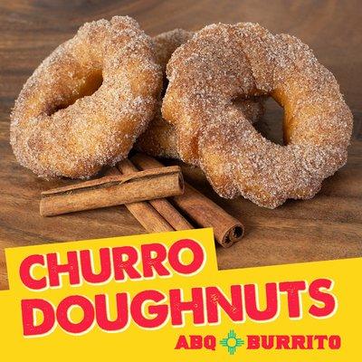 Don't forget a signature Churro Doughnut