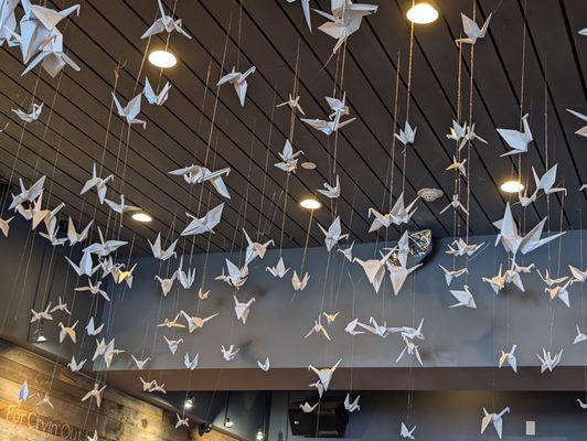 Origami ceiling