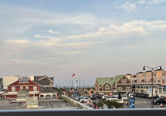 View from 2nd floor covered deck July '24