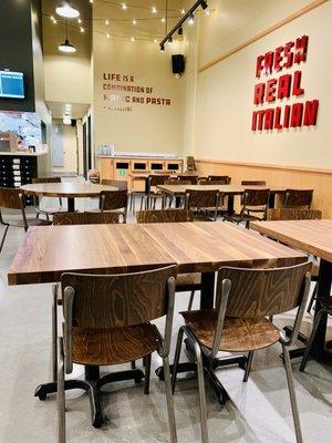 Dining area