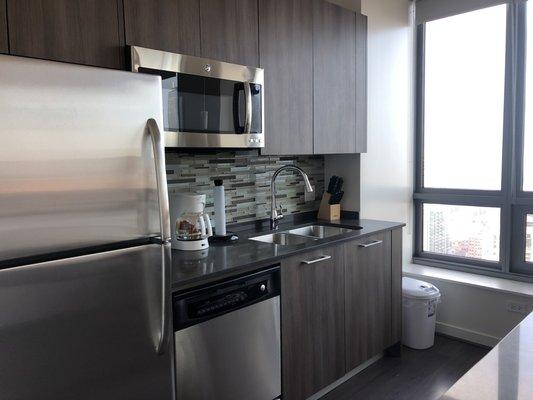 Studio Apartment - Stainless Steel Appliances